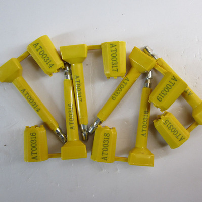 钢丝封条施封锁 保障集装箱安全的锌合金解决方案